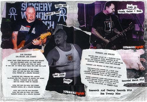 GutterPunk Photography - Surgery Without Research CD